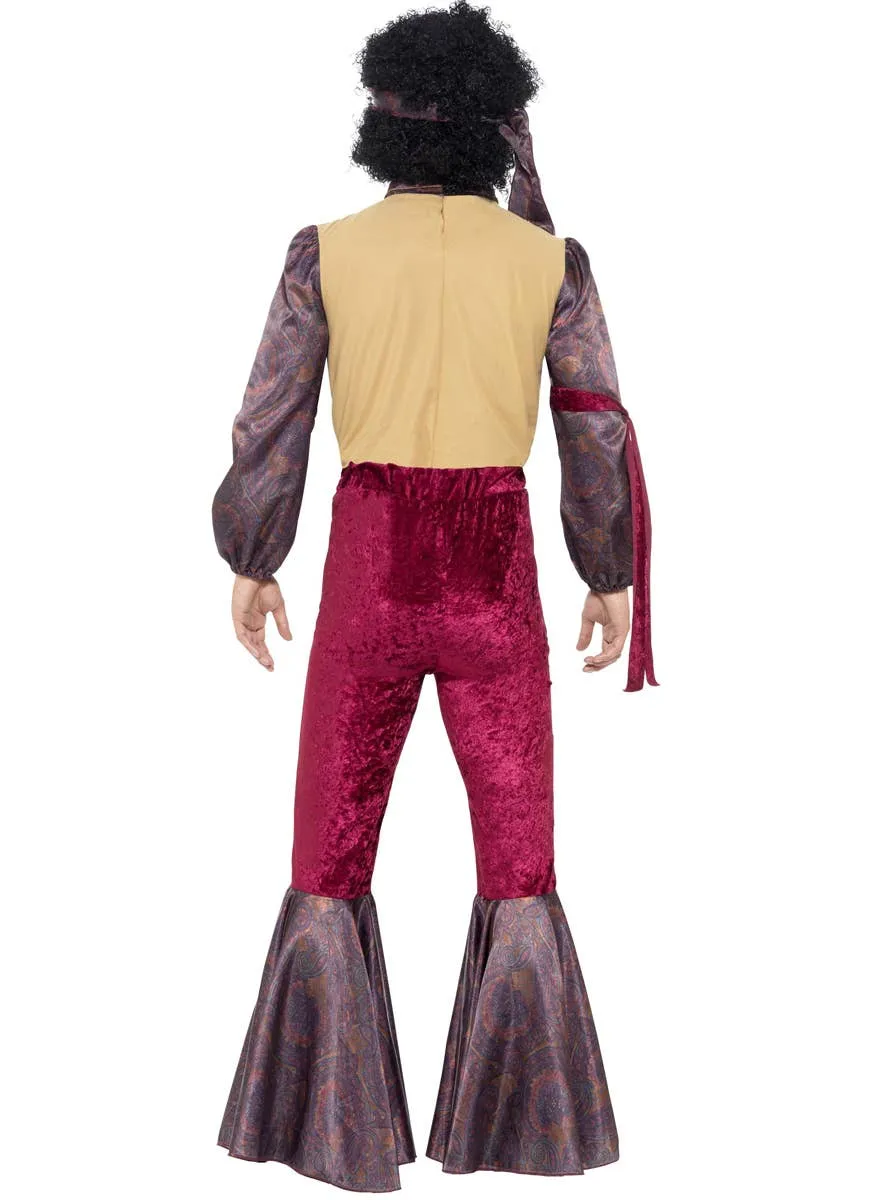 Psychedelic Rocker Mens 70s Costume