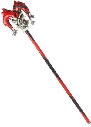 Psycho Jester Halloween Cane Costume Accessory