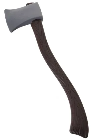 Psycho Wooden Look Axe Halloween Weapon