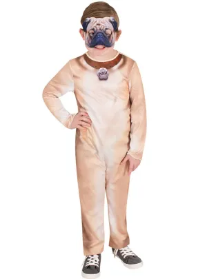 Pug Dog Boys Animal Onesie Book Week Costume
