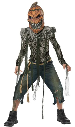 Pumpkin Creature Boys Halloween Costume