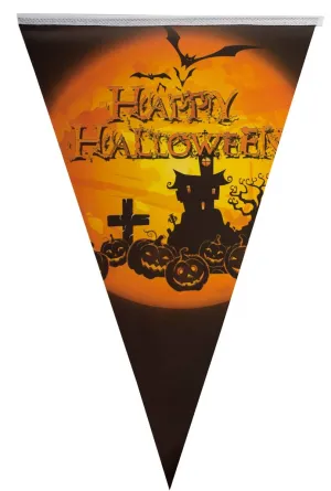 Pumpkin Graveyard Hanging Halloween Bunting Decoration