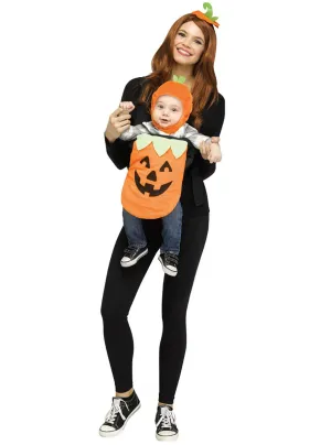 Pumpkin Infant Carrier Cover Halloween Dress Up Costume