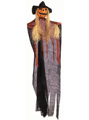 Pumpkin Scarecrow Hanging Halloween Decoration