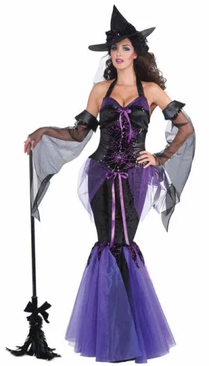 Purple Passion Witch Womens Halloween Costume