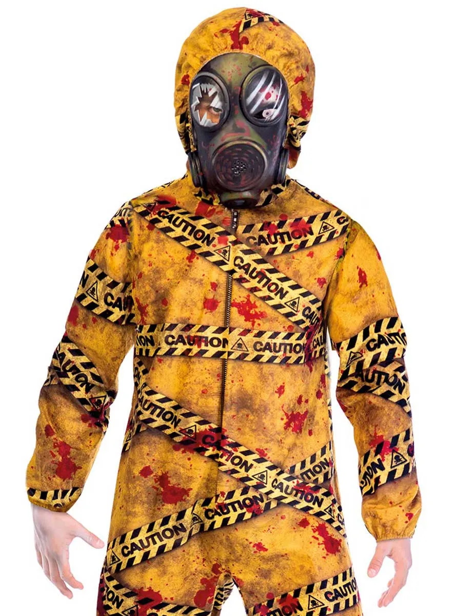 Quarantine Zombie Boys Hazmat Halloween Costume