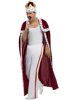Queen Deluxe Mens Red Freddie Mercury Costume