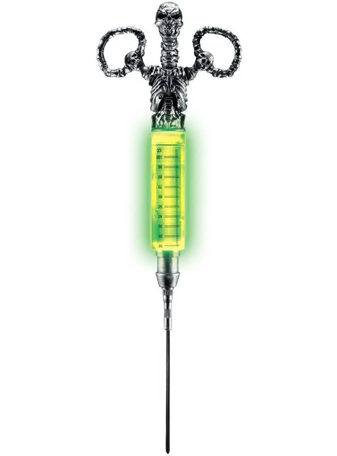 Radioactive Glowing Syringe Halloween Costume Accessory