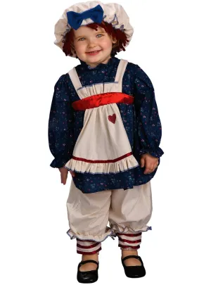 Rag Doll Girls Ragamuffin Dolly Costume