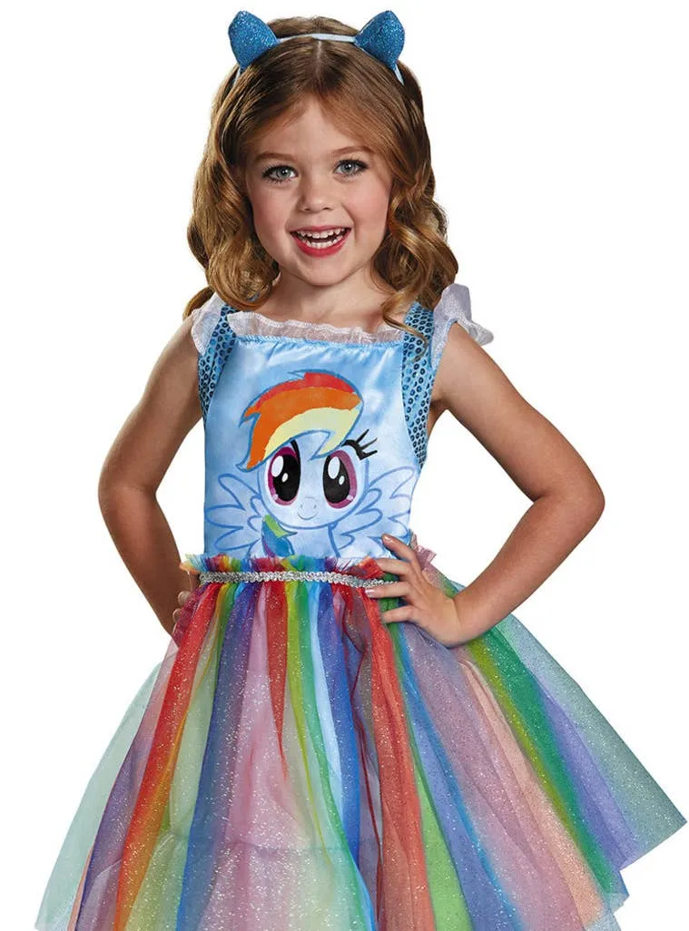 Rainbow Dash Toddler Girls My Little Pony Costume
