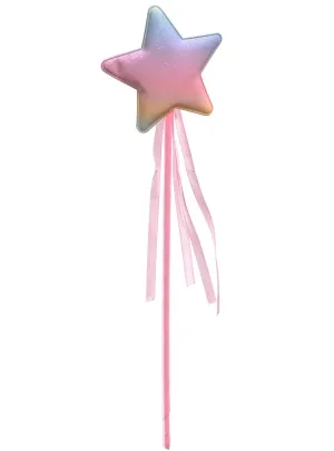 Rainbow Fairy Star Shaped Costume Wand