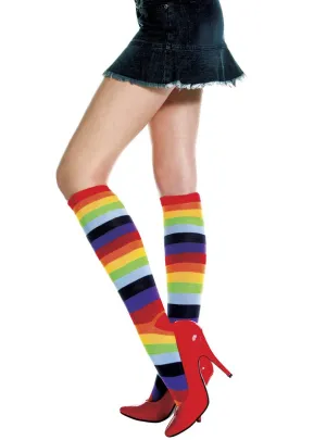Rainbow Knee Hi Stockings