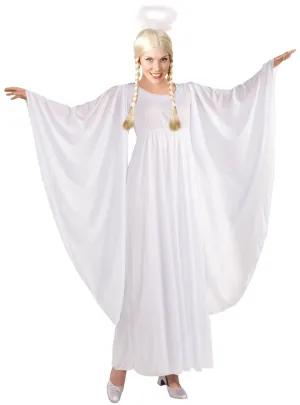Rapturous White Christmas Angel Womens Dress Up Costume