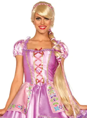 Rapunzel Long Blonde Deluxe Costume Wig