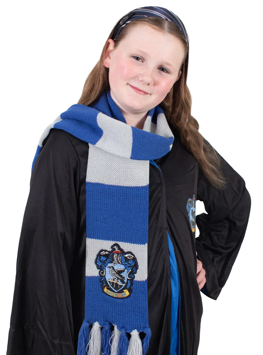 Ravenclaw Deluxe Girls Harry Potter Scarf And Headband Set