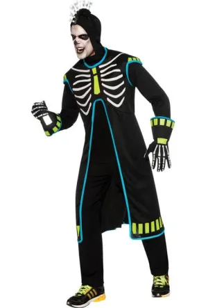 Ravin' Skeletech Mens Halloween Costume