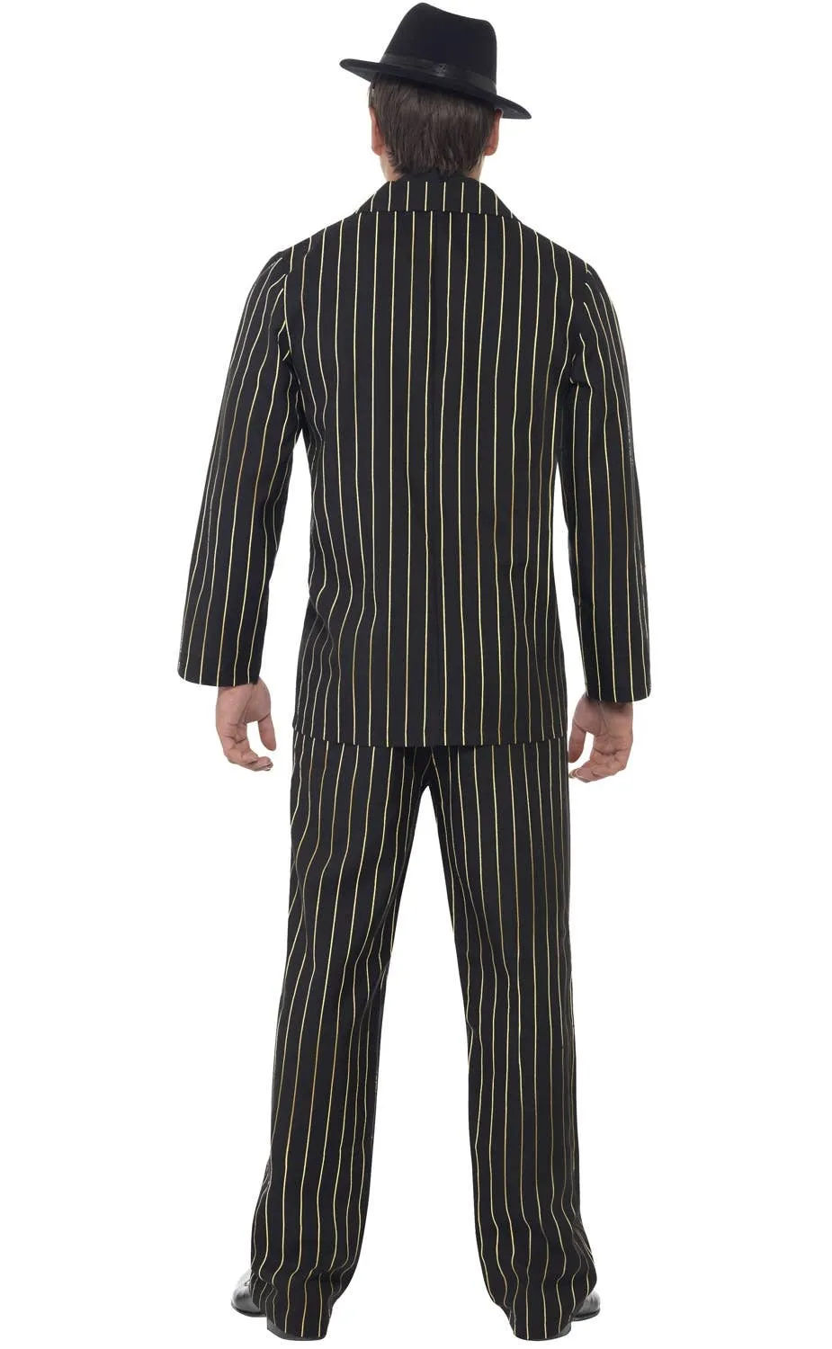 Razzle Mens 1920s Pinstripe Gangster Costume
