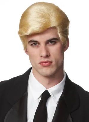 Real Man Short Blonde Costume Wig
