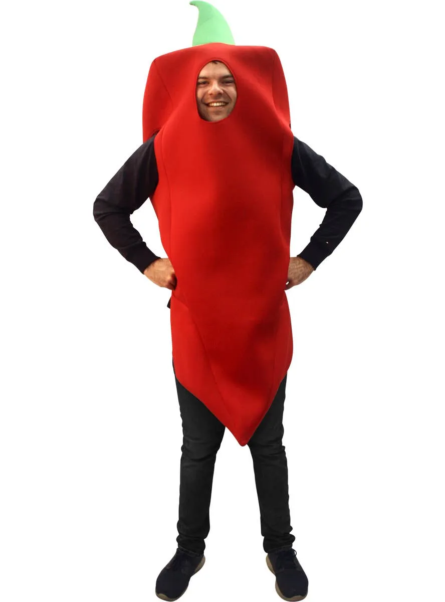 Red Hot Chilli Pepper Adults Dress Up Costume