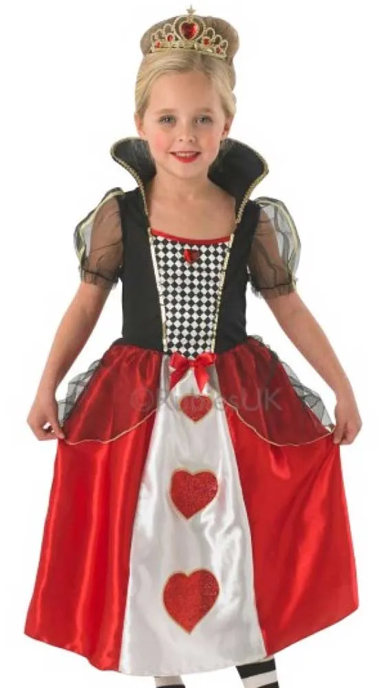 Red Queen of Hearts Girls Book Week Costume