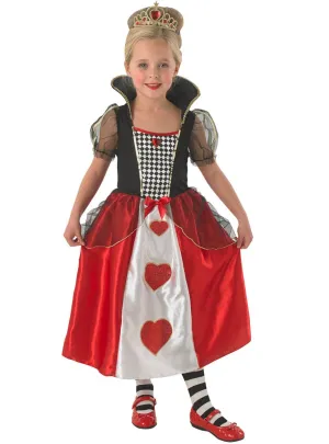 Red Queen of Hearts Girls Book Week Costume