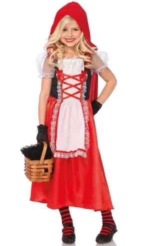 Red Riding Hood Girls Fancy Dress Costume