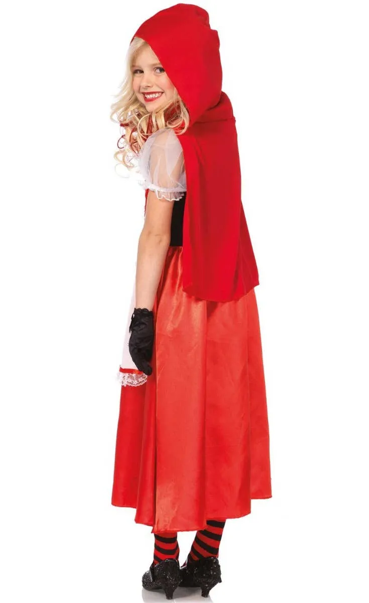 Red Riding Hood Girls Fancy Dress Costume
