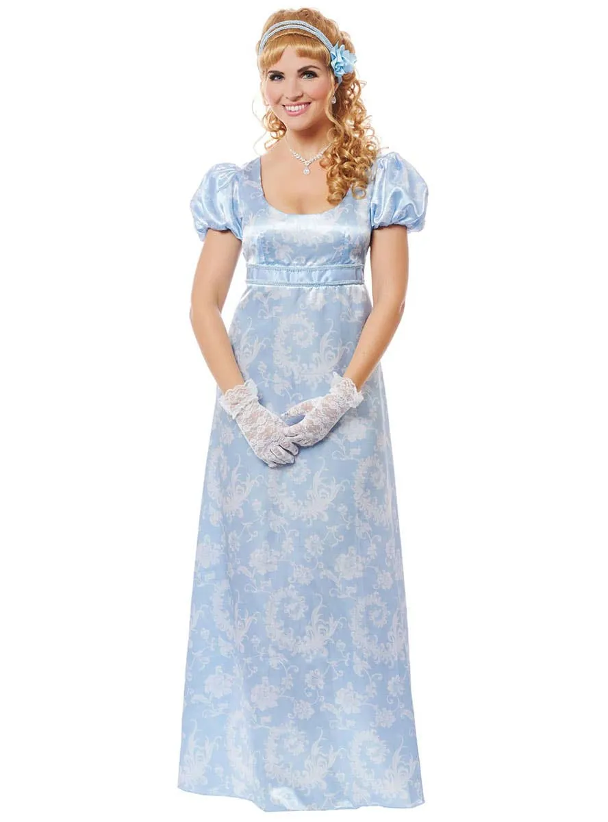 Regency Duchess Daphne Bridgerton Style Womens Costume