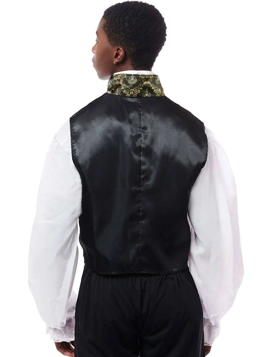 Regency Duke Simon Mens Bridgerton Style Costume Vest
