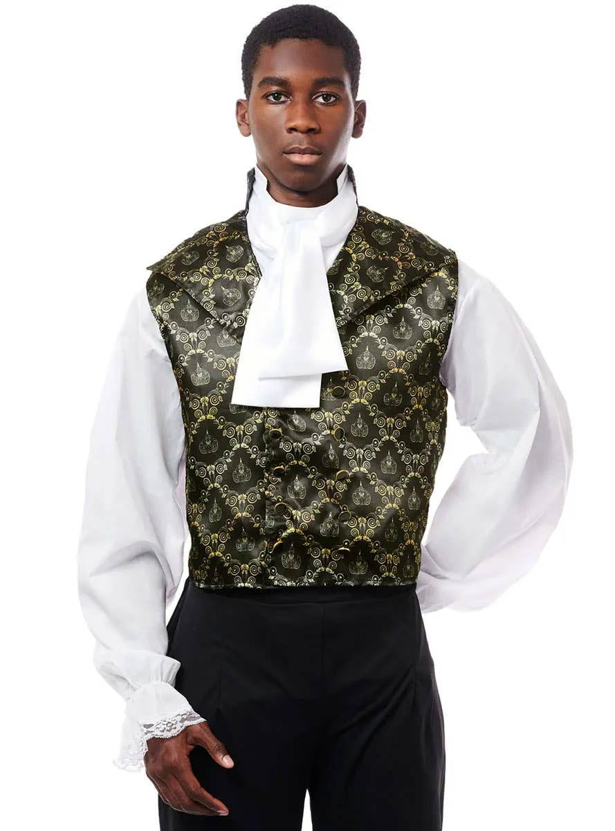 Regency Duke Simon Mens Bridgerton Style Costume Vest