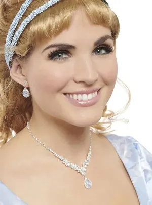 Regency Era Daphne Diamond Necklace and Earrings Set