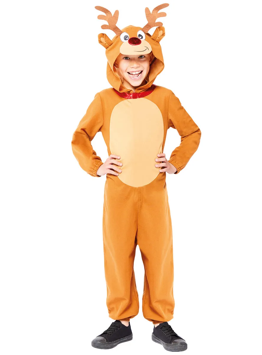 Reindeer Kids Christmas Costume Onesie