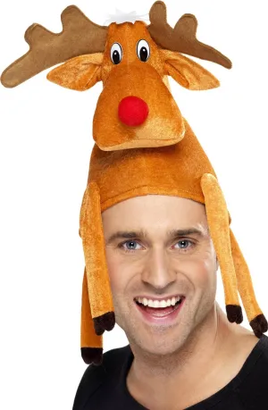 Reindeer Sat on Your Head Christmas Hat