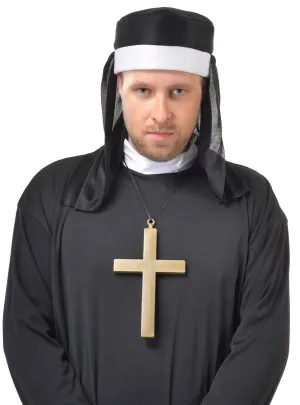 Religious Orthodox Priest Costume Headpiece