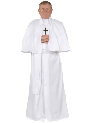 Religious Pope Mens Catholic Fancy Dress Costume