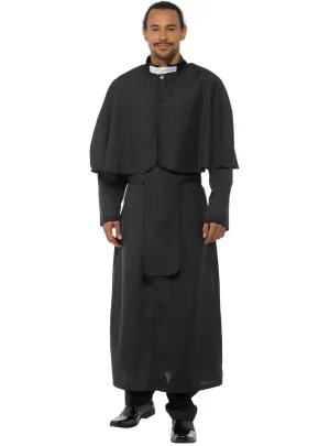 Religious Priest Mens Fancy Dress Costume