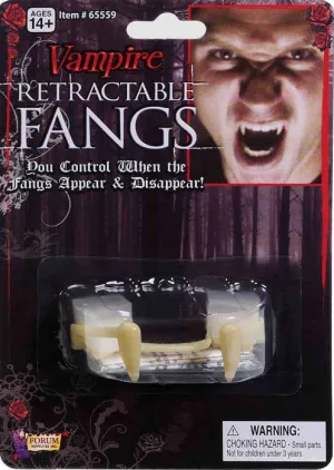 Retractable Vampire Teeth Halloween Special FX