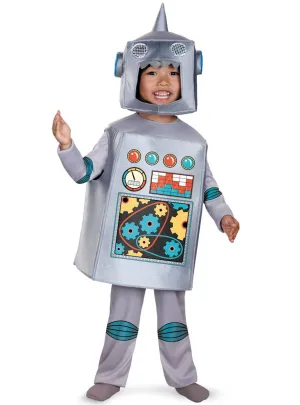 Retro Robot Toddler Boys Dress Up Costume