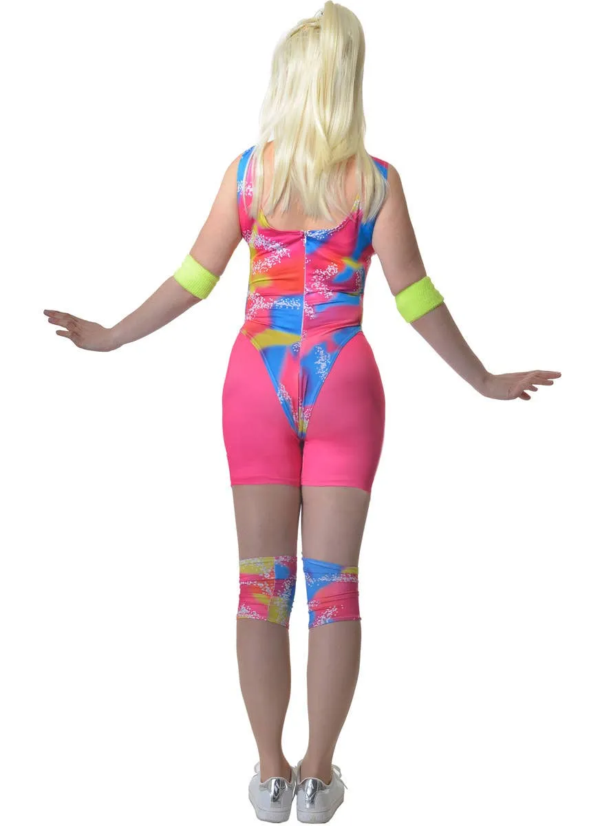 Retro Roller Skater Barbie Womens Costume