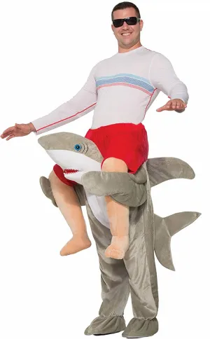 Ride A Shark Adults Piggyback Costume