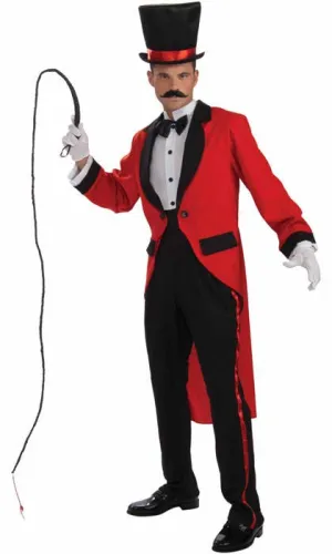 Ringmaster Mens Circus Showman Fancy Dress Costume