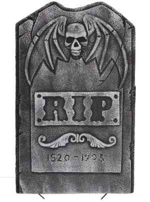RIP Gargoyle Tombstone Halloween Decoration