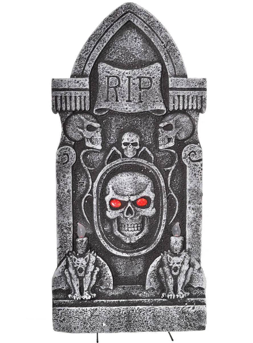 RIP Light Up Tombstone Halloween Decoration
