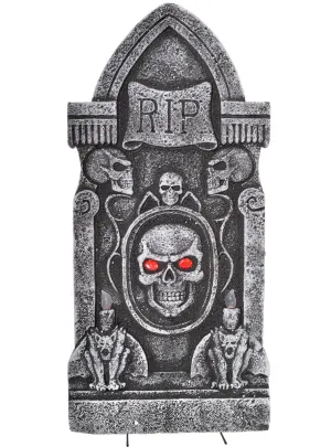 RIP Light Up Tombstone Halloween Decoration
