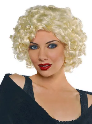 Ritzy 1920s Womens Curly Blonde Flapper Costume Wig