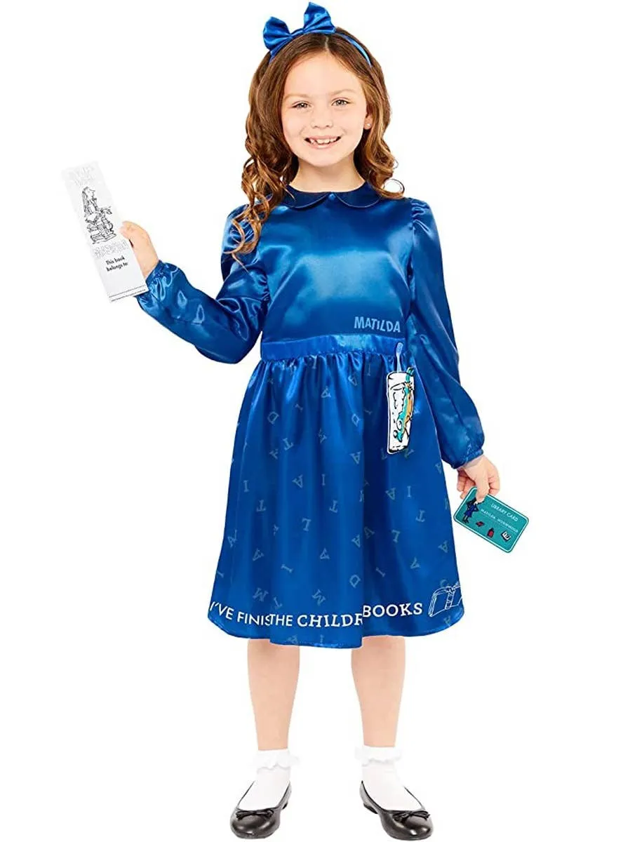 Roald Dahl Girls Matilda the Musical Book Week Costume