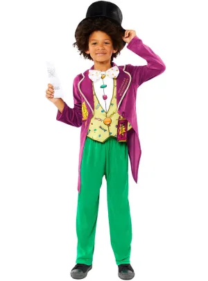 Roald Dahl Willy Wonka Boys Book Week Costume