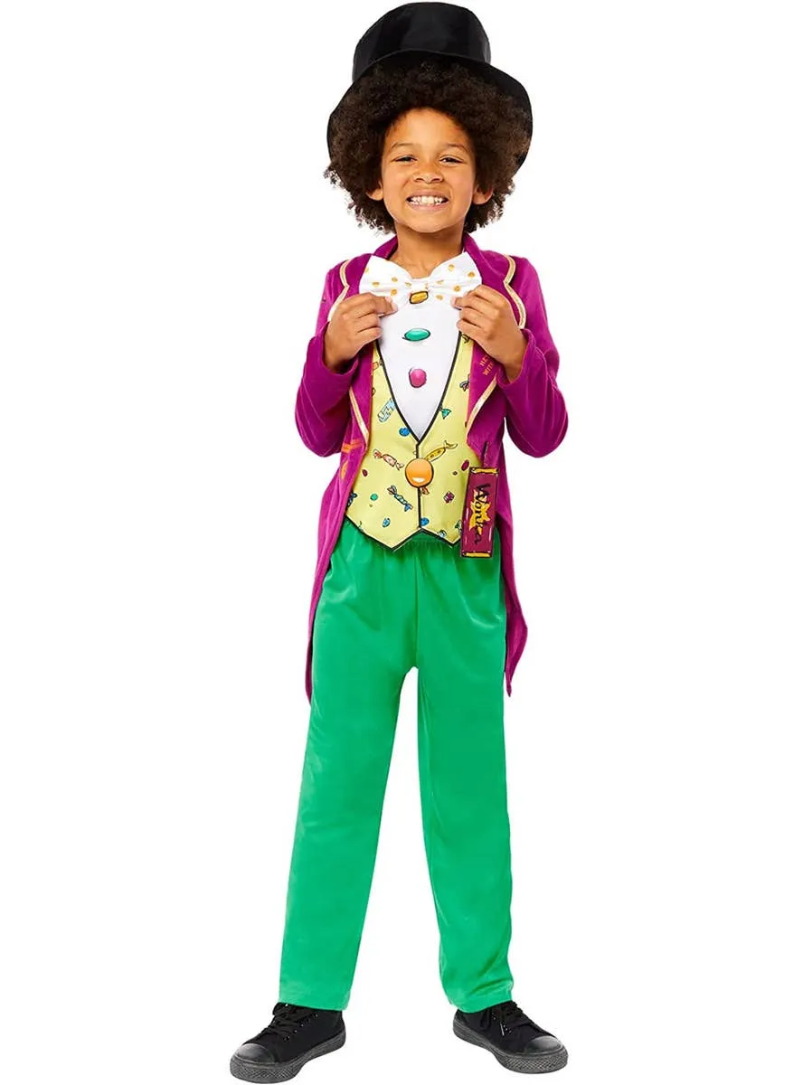 Roald Dahl Willy Wonka Boys Book Week Costume