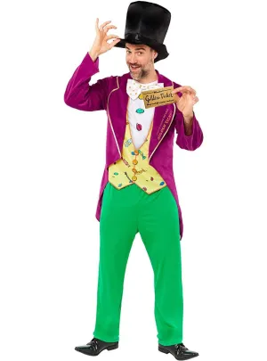 Roald Dahl Willy Wonka Mens Book Week Costume