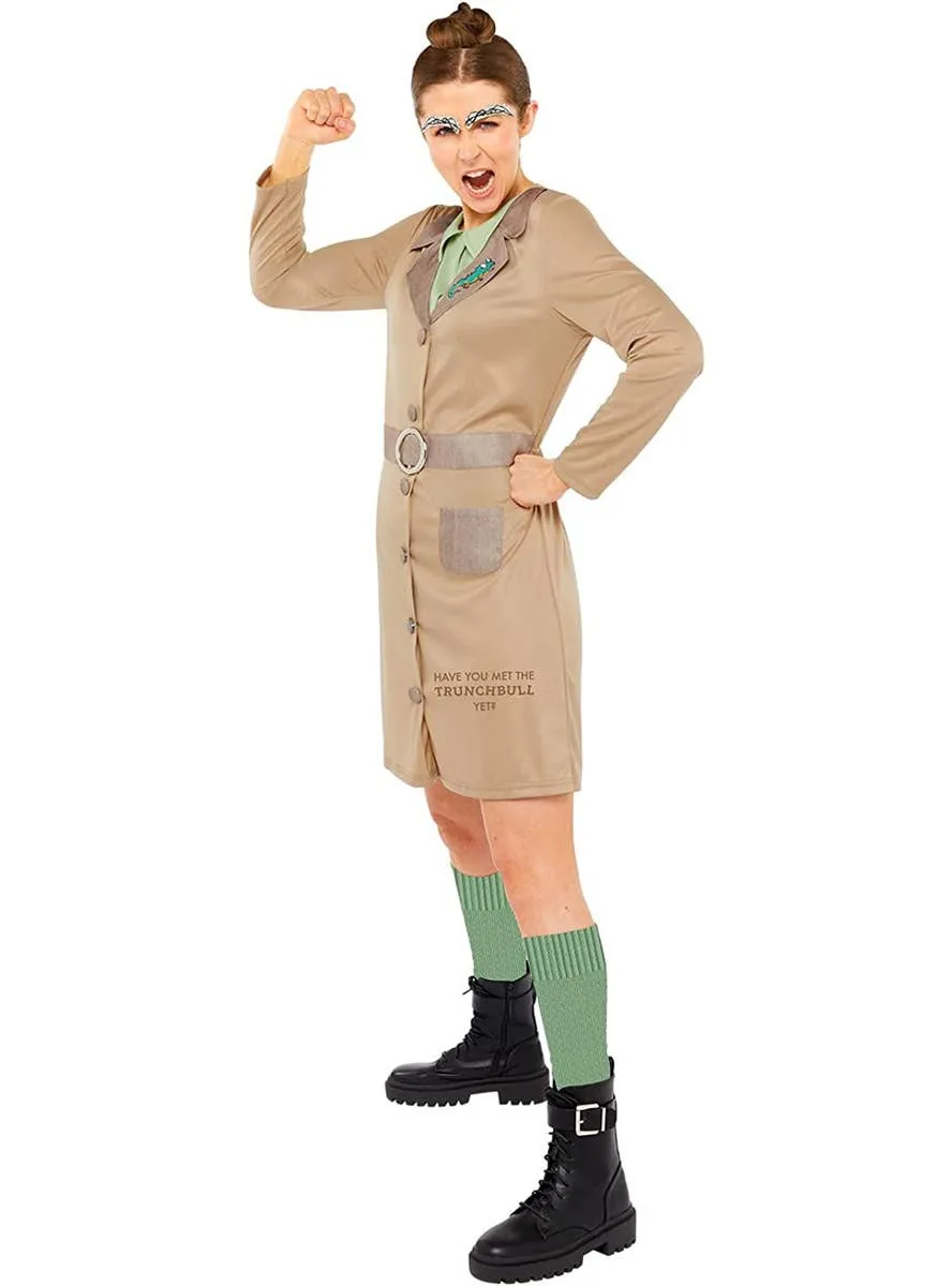 Roald Dahl Womens Miss Trunchbull Book Week Costume